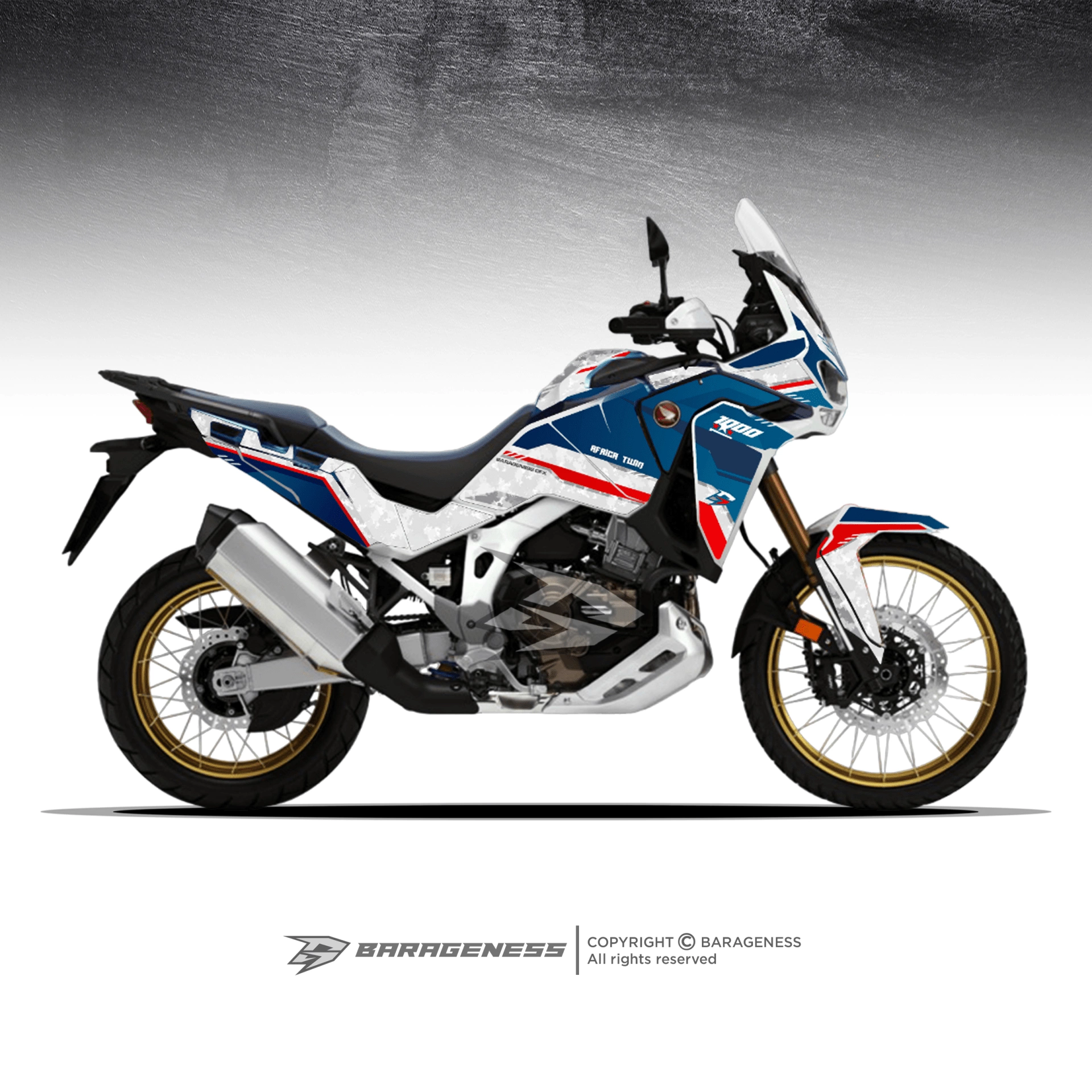 AFRICA TWIN 1100L – BLOCK CAMO